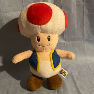 Super Mario Toad plush